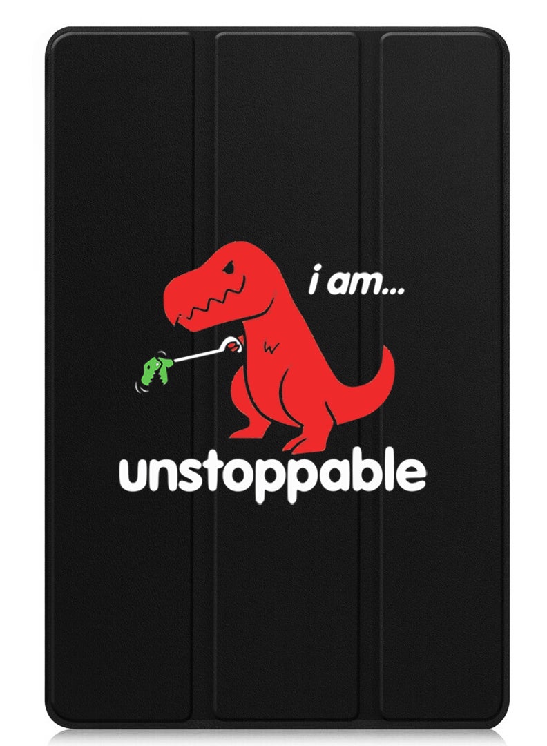 Theodor Protective Flip Case For Huawei MatePad 11.5 S (2024) With Trifold Stand Auto Wake Sleep Shockproof Cover I am unstoppable - Image 1