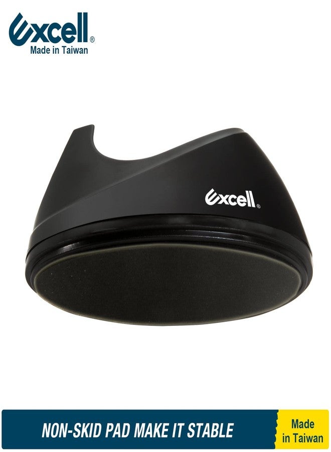 excell "Excell Dualcore Desktop Tape Dispenser (1" + 3" core) with Sand Weighted Base for One-Hand Dispensing, Ideal for Home, Office, Gift Wrapping, and Retail Stores" - Image 5
