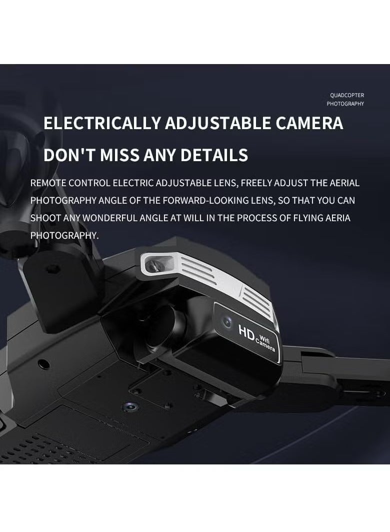 JAJEEK P40 Drone with Dual Camera | Remote Adjustable Camera Mode & Visual Positioning | Portable Suitcase Included | Ideal for Aerial Photography & Travel - Image 4