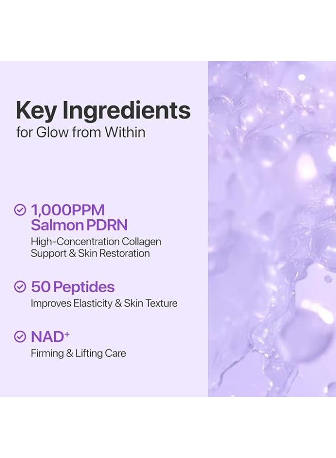 numbuzin No.9 Toner | NAD+ PDRN Glow Boosting Toner | Glowing, Firming, Hydrating, Elasticity, Wrinkles, Fine Lines, Korean Skincare | Salmon PDRN, Peptides, NAD | Essence for Dry Skin | 5.07 fl. Oz - Image 4