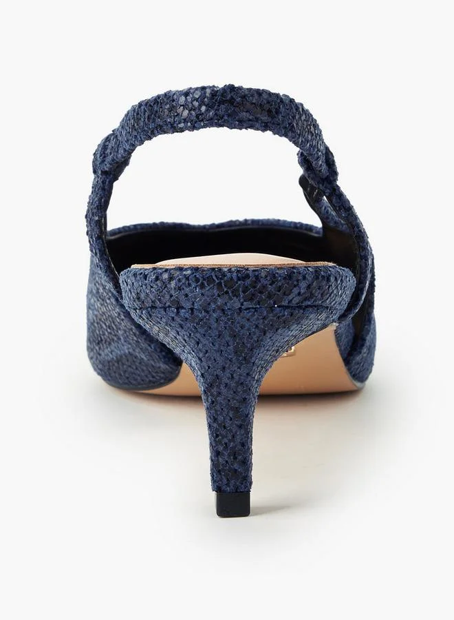 Celeste NAVY Women Ankle Strap Stilettos for Women | Best Price UAE