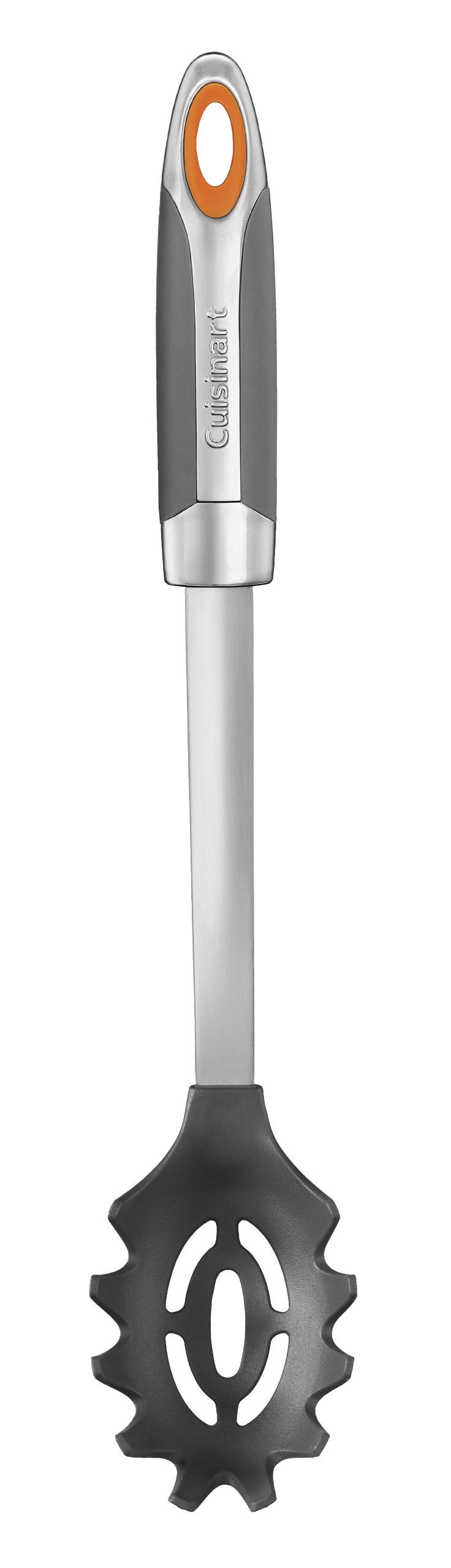 Cuisinart Attrezzo Nylon Pasta Server, Polished chrome/Orange - Image 2