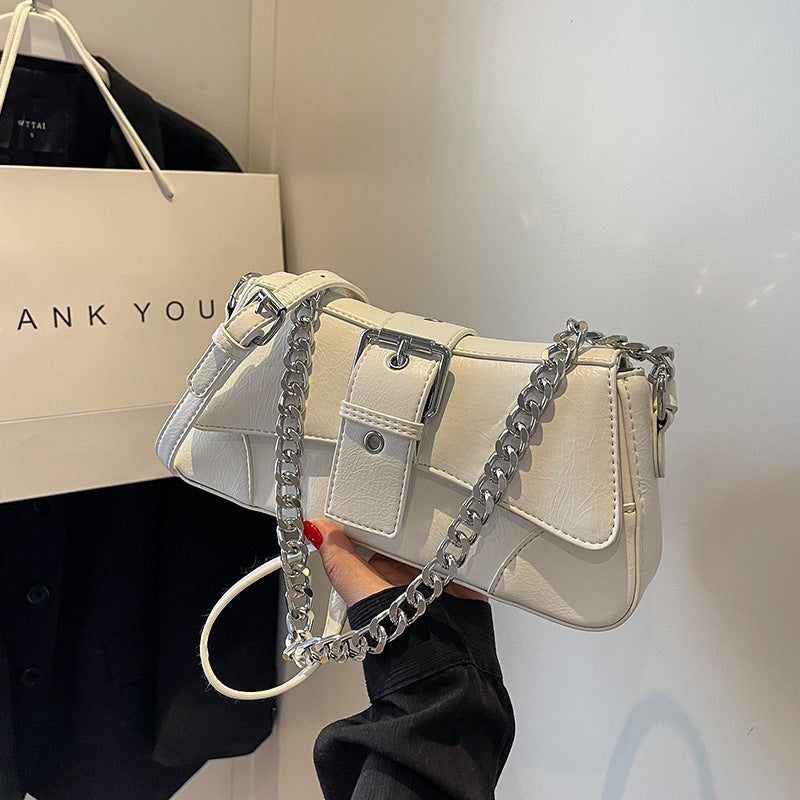 High-End Foreign-Style Small Bag 2023 New Fashion Women'S Bag Summer Popular All-Match Messenger Bag Shoulder Underarm Bag - Image 2