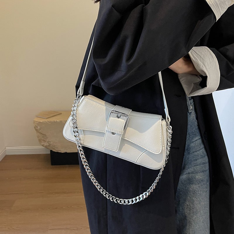 High-End Foreign-Style Small Bag 2023 New Fashion Women'S Bag Summer Popular All-Match Messenger Bag Shoulder Underarm Bag - Image 5