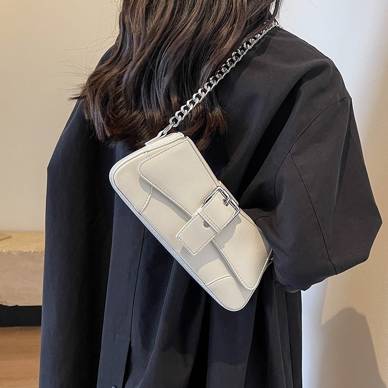 High-End Foreign-Style Small Bag 2023 New Fashion Women'S Bag Summer Popular All-Match Messenger Bag Shoulder Underarm Bag - Image 4