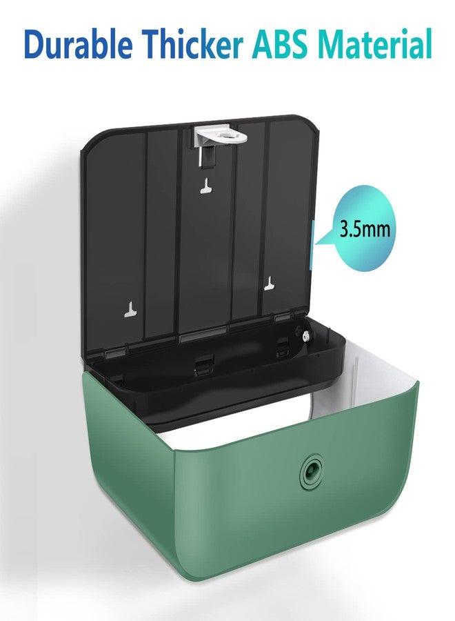 modunful Paper Towel Holder Wall Mount: Commercial Paper Towel Dispenser for Multifold/Trifold/c Fold Hand Paper Towel, Adhesive Paper Towel Holder No-Hole Installation 200 Sheets - Image 5