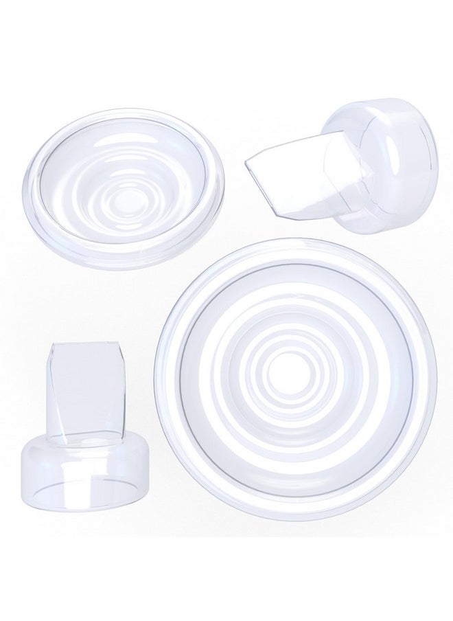Idaho Jones Replacement Breast Pump Parts, Accessories, Wearable Pumps: Pump-A-Wear, Tsrete, S9, S10, S12, Ikare, Iapoy, Josa, Paruu (2Pcs Backflow Membranes And 2Pcs Duckbill Valves)  - Image 1