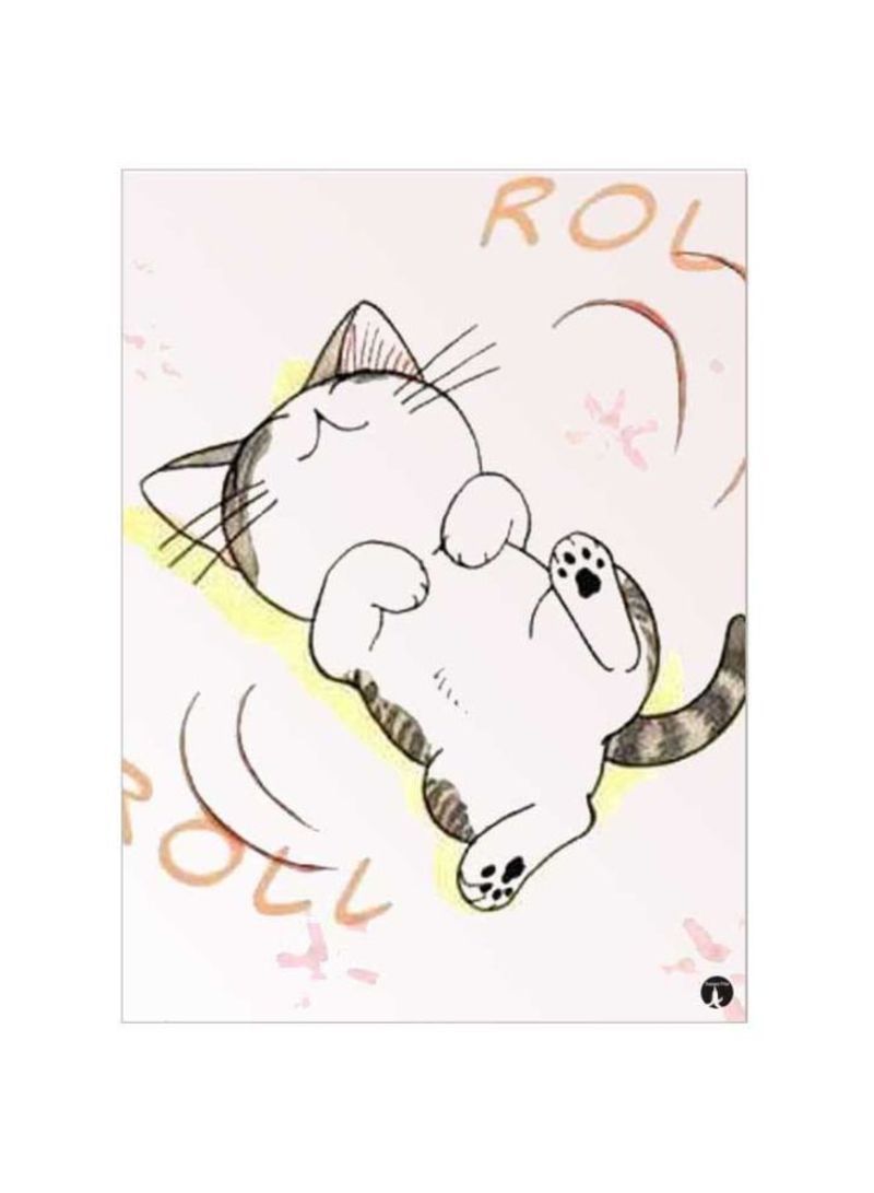 RKN Printed Mousepad Pink/Black/Yellow