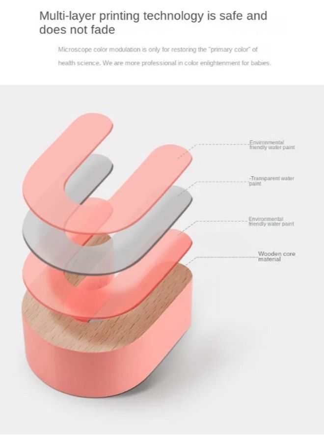 Filly Children's educational puzzle macaron wooden number letters shape cognition board hand grab board jigsaw puzzle toys - Image 4