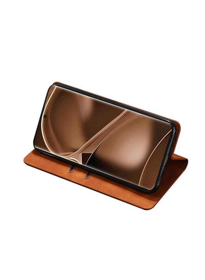 erorex Case For Tecno Camon 18 / 18 P Skin Feel Magnetic Horizontal Flip Leather Phone Case - Image 4