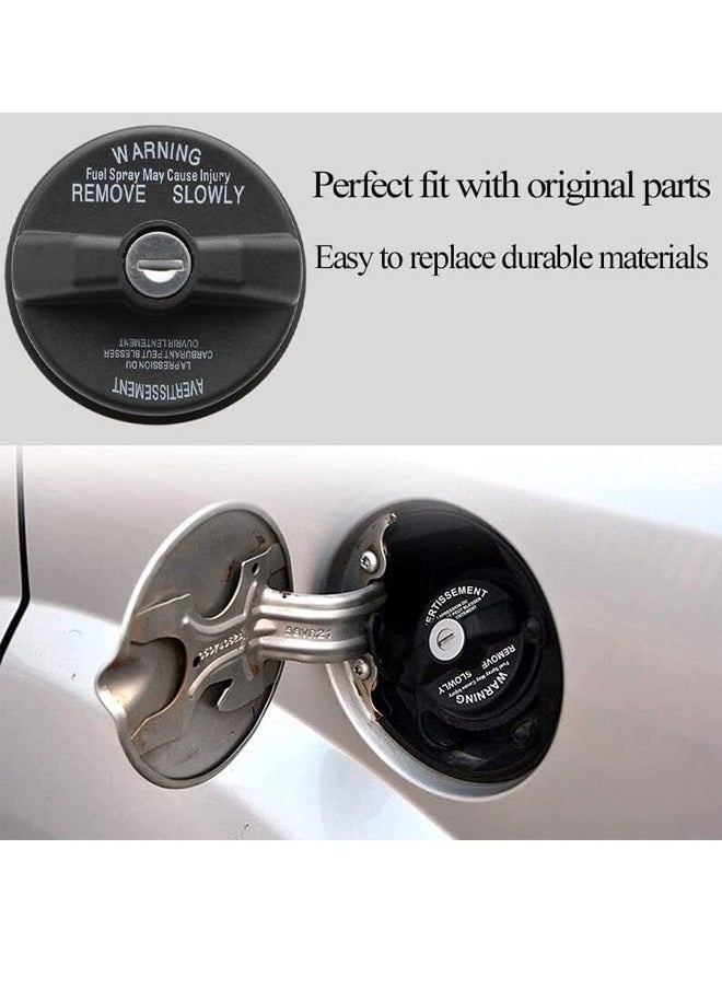 Locking Gas Cap Lock Fuel Cap Replace 05278655AB 5278655AB Compatible with Chrysler Dodge Jeep Ram Challenger Grand Caravan Ram 1500 Grand Cherokee Wrangler JK TJ Liberty Compass Patriot - Image 4