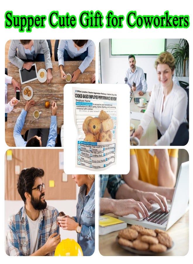 PHAWNGU Funny Employee Appreciation Gift Bags – Staff Party Favor Cookie Pouch (Empty) – Office Thank You Treat Bags for Coworkers, Boss, Admin, Team (40 Pack) - Image 3