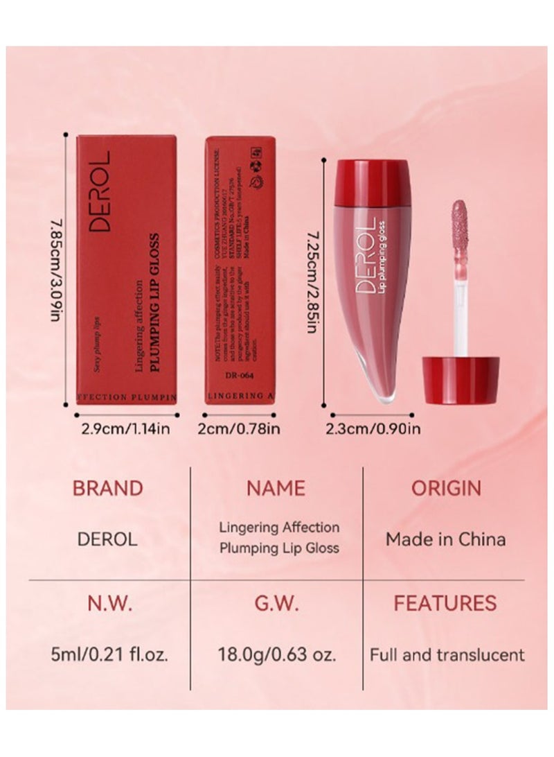 ديرول ملمع شفاه لينجيرنج أفيكشن بلامبينج 01# عاطفي - Image 5