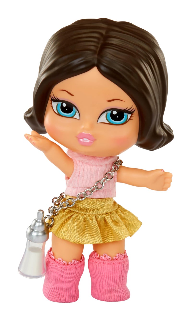 Bratz Babyz Runwayz Dana Collectible Fashion Doll with Real Fashions - Image 4