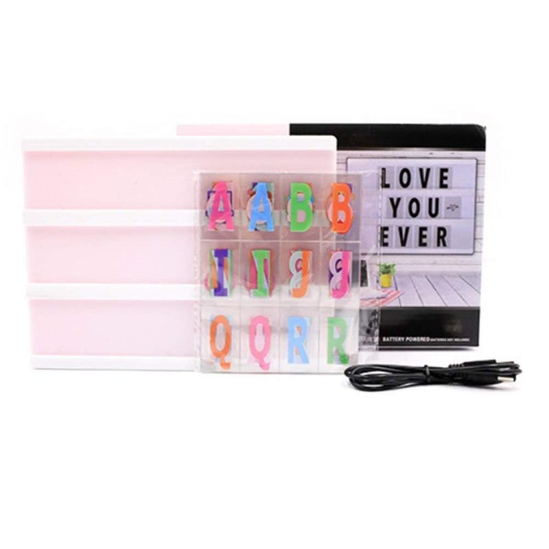 Colour Card Light Box, Create Messages or Reminders, 30.48 cm, Battery Powered - Image 5