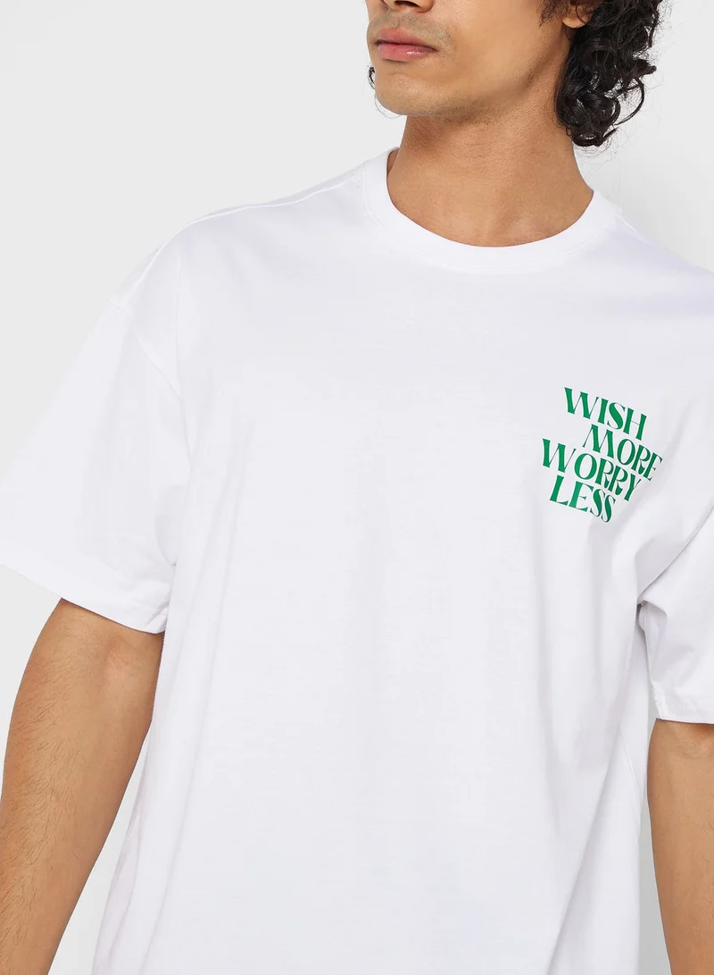 Seventy Five Graphic Print T Shirt