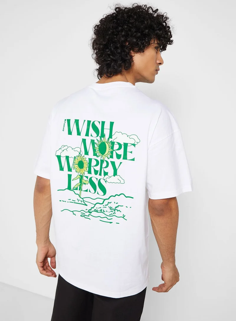 Seventy Five Graphic Print T Shirt
