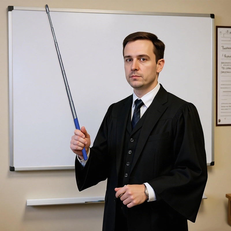 4 Pieces Stainless Steel Teacher Pointer 47.2 Inch with Stylus for Tablets - Image 3