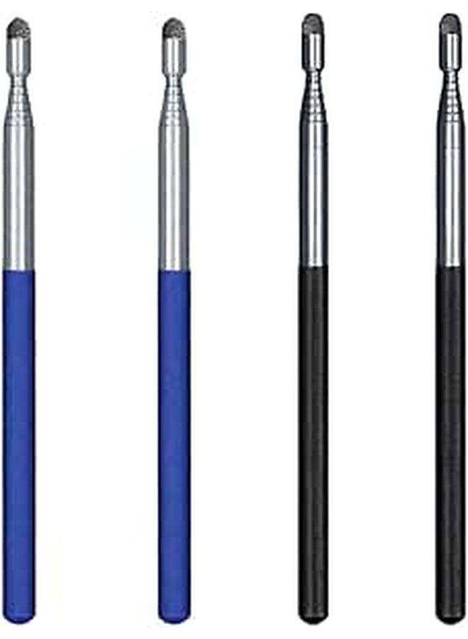 4 Pieces Stainless Steel Teacher Pointer 47.2 Inch with Stylus for Tablets - Image 1