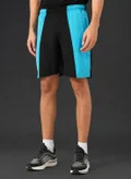 FRWD Contrast Cut And Sew Panel Sweat Shorts