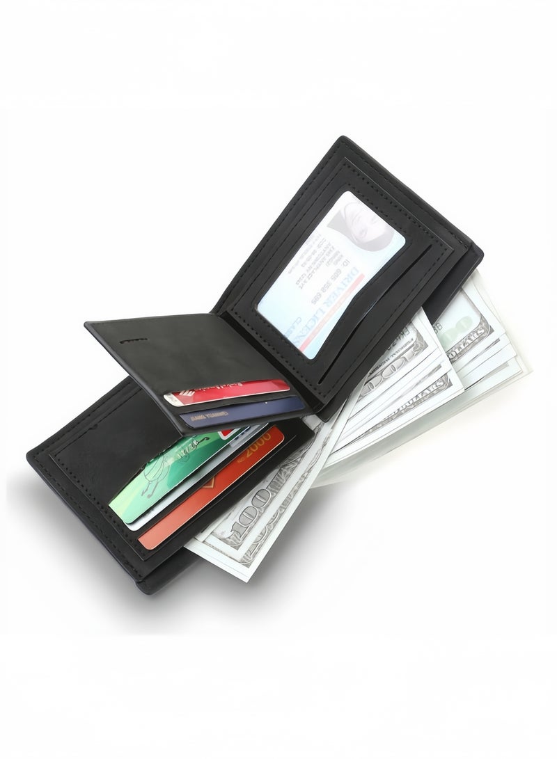 محفظة نسائية أنيقة مانعة لسرقة البيانات - شقق متعددة للبطاقات وإغلاط سحاب أمين - Image 3