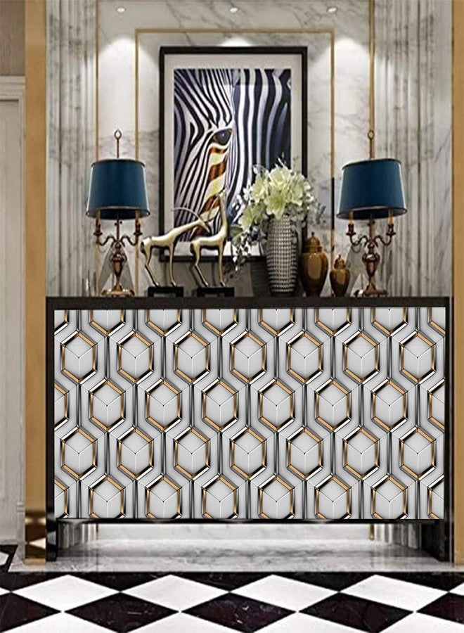 DECOR PRODUCTION Self Adhesive Wallpaper Wall Sticker for Home Decor, Living Room, Bedroom, Hall, Kids Room, Play Room(wallpaper-82-pt04, 10sq.ft) - Image 4