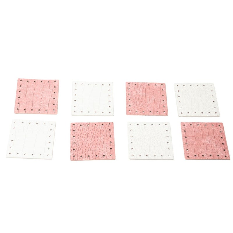 16 Pcs Set 2.87 Inch Pure Punched Original White Wine Red For DIY Lovers Beginner Friendly Unleash Your Creativity - Image 5