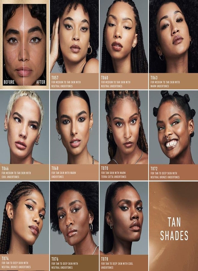 KVD Beauty Good Apple Non-Comedogenic Full-Coverage Serum Foundation Tan 068 - Image 2