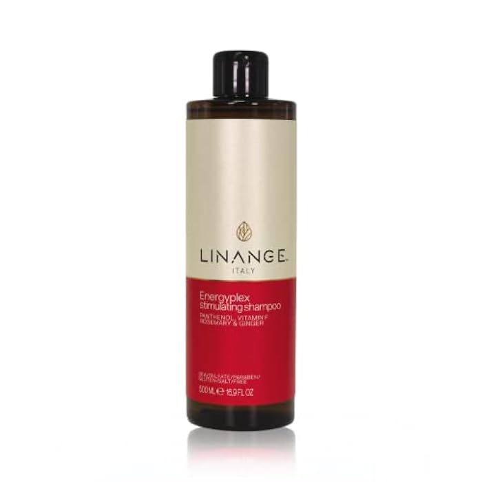 LINANGE Energyplex Shampoo - Energizing Shampoo for Weak, Brittle Hair, 500ml / 16.9 oz. - Image 1
