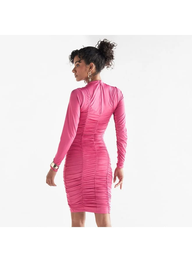 Splash FAV Ruched Bodycon Dress