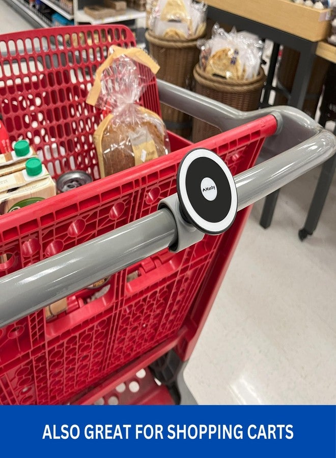 Maxby Stroller Phone Holder, MagSafe Compatible Magnetic Phone Mount for Stroller Handlebar. Installs in Seconds, Fast Attach & Detach - Image 4
