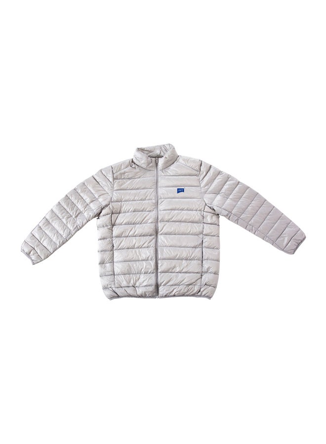 DPT جاكيت صيد للرجال، جاكيت للرجال، رمادي، XL - Image 1