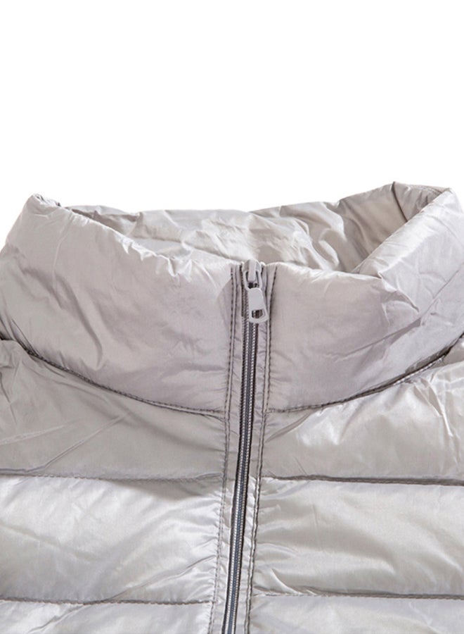 DPT جاكيت صيد للرجال، جاكيت للرجال، رمادي، XL - Image 3