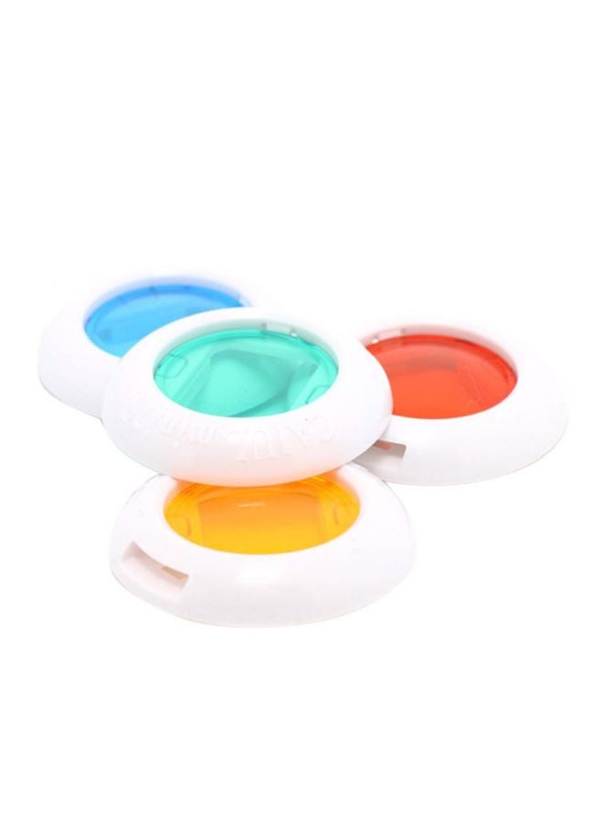 Set Of 4 Caiul Instax Mini Color Close Up Selfie Lens For Instax Mini 8, Mini 7S Red/Blue/Green  - Image 2