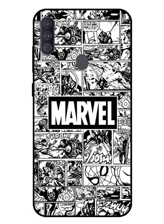الصيد العين غطاء حماية مطبوع لهاتف سامسونج جالاكسي A11 - أبطال مارفل - Image 1