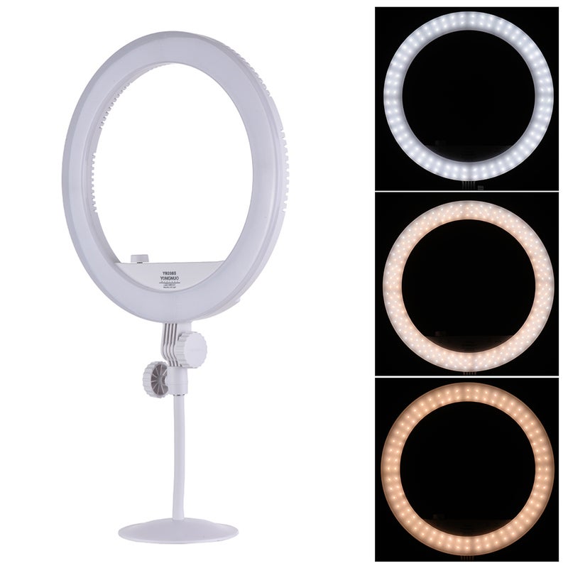 Loquat Photography LED Video Light Ring White - Image 1