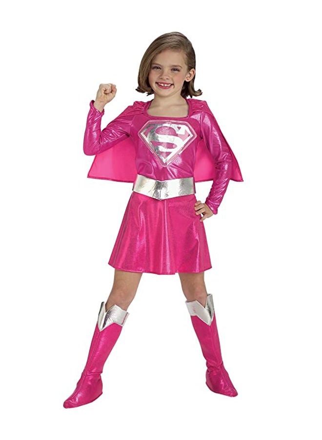 Y&D Super Girl Party Fancy Costume 4 - 6 Years - Image 3