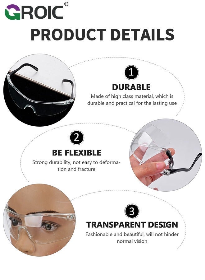 GROIC 20 Pcs Soft Bullets, 16 Pcs Shells for Soft Bullet Toy Gun,Safety EVA Foam Bullet Refill Kit for Shell Ejecting Toy Gun,Toy Bulle Ammo Pack Toy Accessories with Magazine and Goggles - Image 4