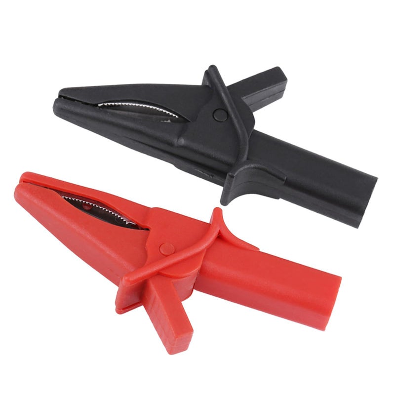Red Black Oscilloscope Test Clips Easy Connection 2 Pieces DSO3064 HT18A Fitting - Image 3