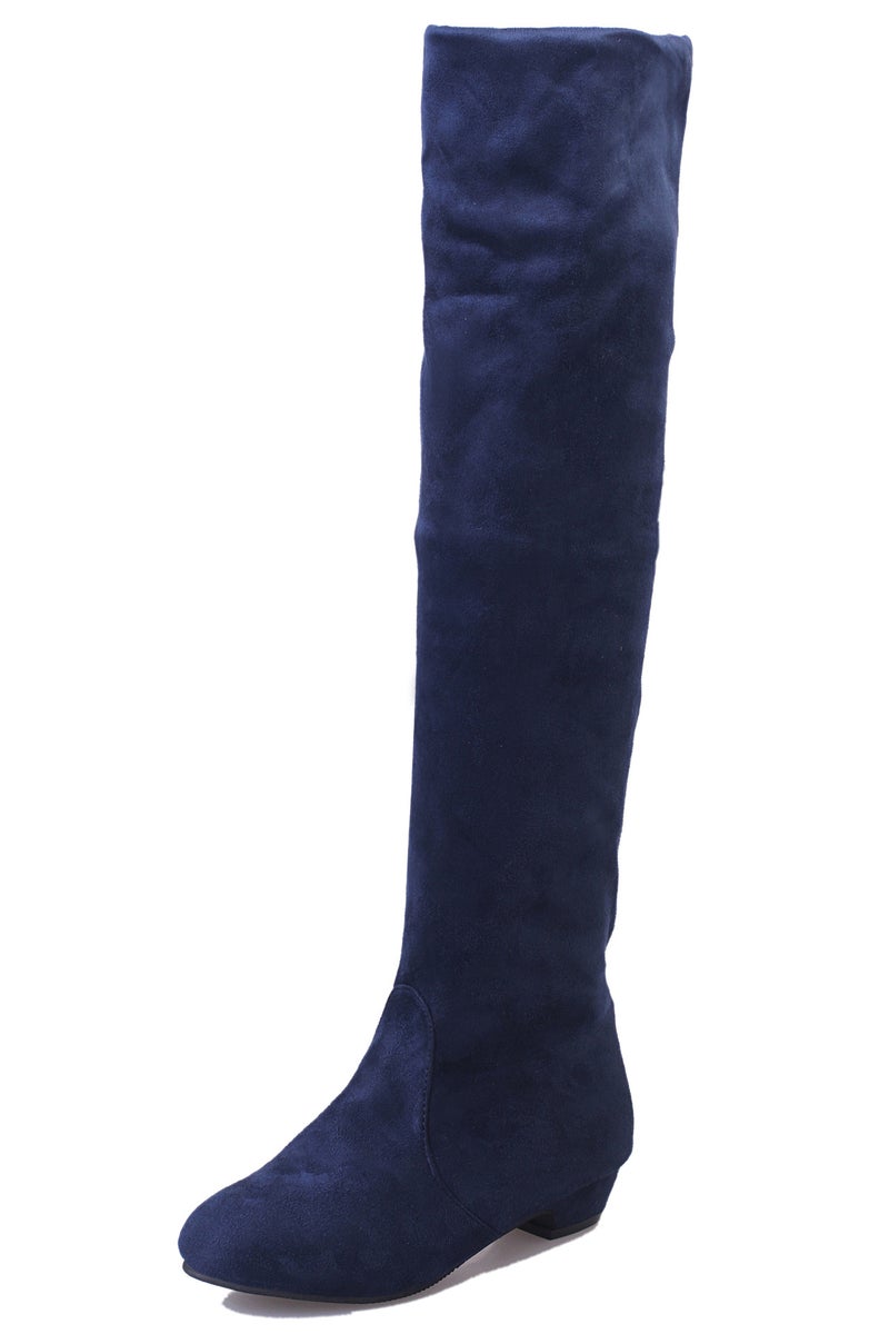 Foreign trade large size autumn and winter New High boots super long knee boots flat boots children spring and autumn boots manufacturers wholesale - Image 1