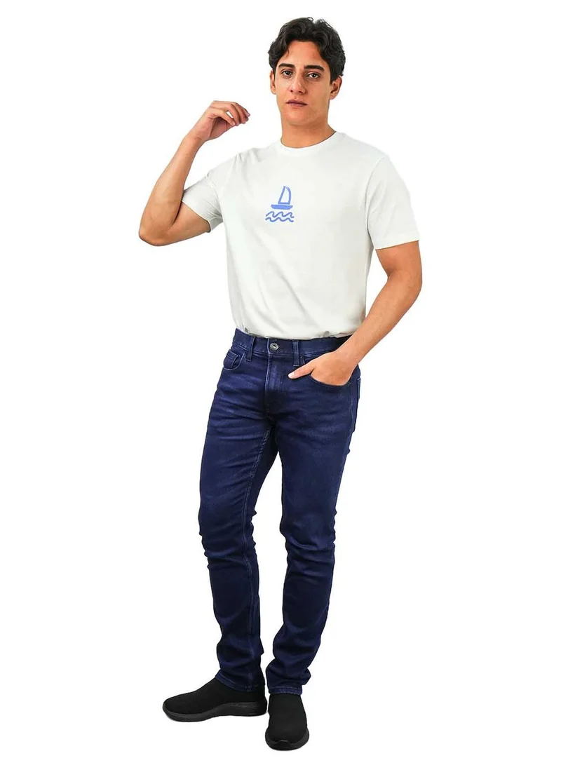 GIORDANO Men's Skinny Fit Tapered Jeans