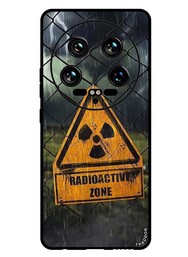 Theodor Protective Case Anti Scratch Shock Proof Bumper Cover For Xiaomi 14 Ultra Radioactive zone - Image 1