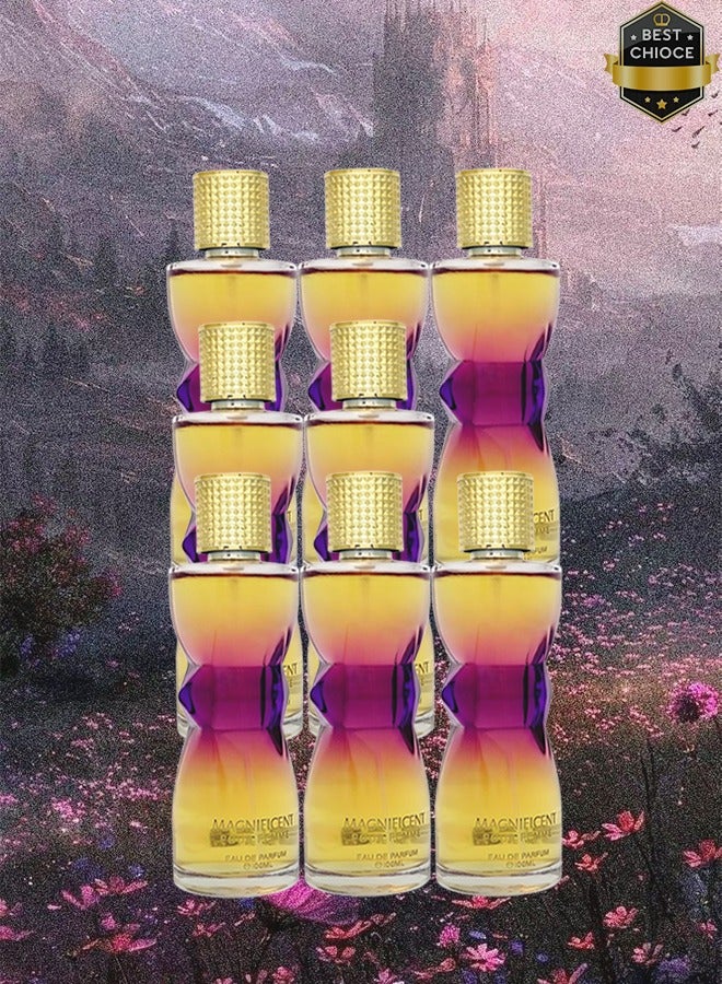 ماغنيفيسنت 8 قطع عطر ماجنيفيسنت للنساء 100 مل - Image 1