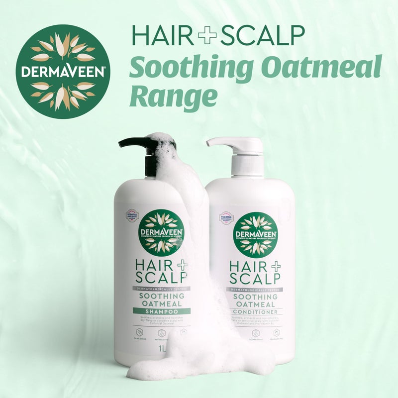 DermaVeen Oatmeal Conditioner 1 Litre - Image 2