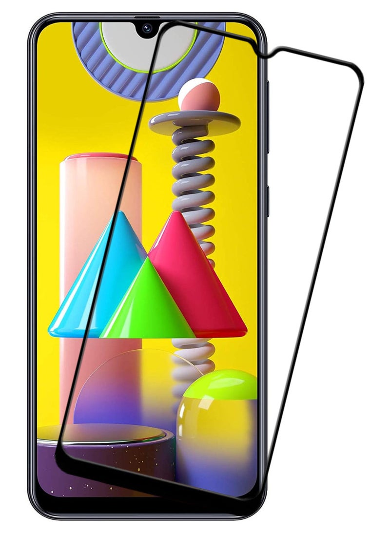ACLIX Antistatic ESD Dustproof Premium Quality High Definition Tempered Glass Screen Protector Designed For Samsung Galaxy M31 - Image 1