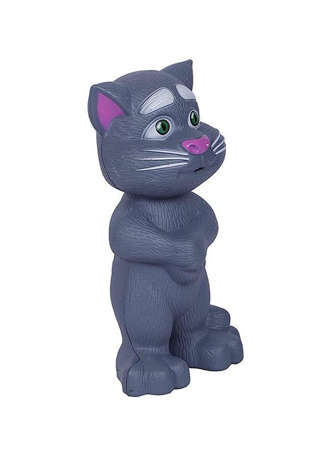 Intelligent Talking Tom Interactive Toy – Sound-Activated Cat That Repeats What You Say - Image 2