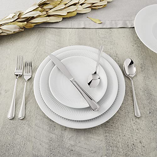 HENCKELS Alcea 65-Piece Flatware Set, Stainless Steel, Silver - Image 2