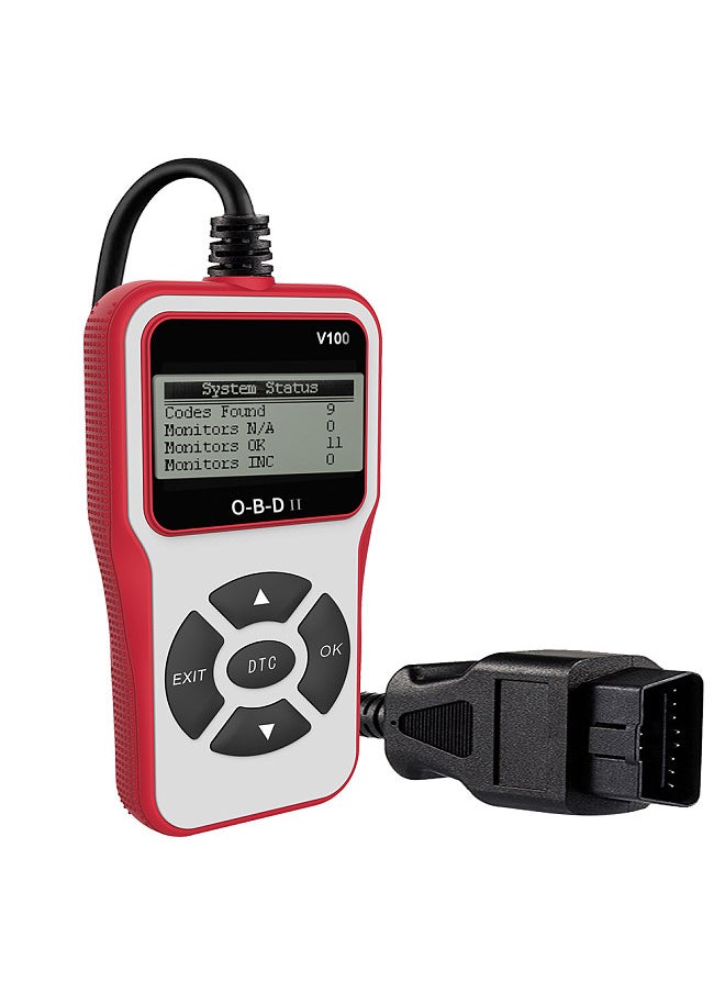 Generic - Universal O-B-D II Scanner Car Engine Fault Code Reader E-O-B-D O-B-D 2 CAN Diagnostic Scan Tool for O-B-D II Protocol Cars Since 1996 - Image 1