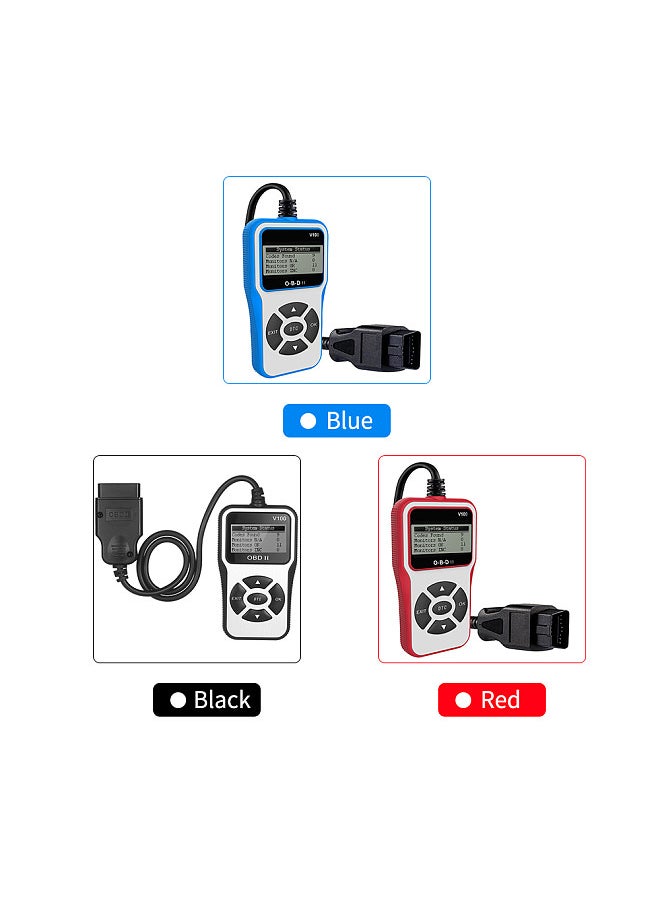 Generic - Universal O-B-D II Scanner Car Engine Fault Code Reader E-O-B-D O-B-D 2 CAN Diagnostic Scan Tool for O-B-D II Protocol Cars Since 1996 - Image 1