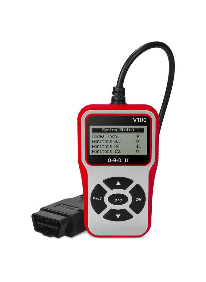 Generic - Universal O-B-D II Scanner Car Engine Fault Code Reader E-O-B-D O-B-D 2 CAN Diagnostic Scan Tool for O-B-D II Protocol Cars Since 1996 - Image 1